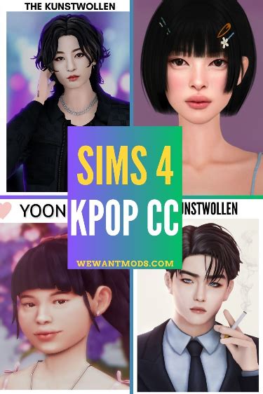 27+ Sims 4 Kpop CC: Unleash You Inner Star .